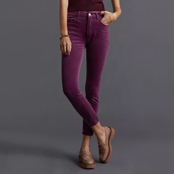 Anthropologie | Pants & Jumpsuits | Pilcro Highrise Skinny Corduroy ...